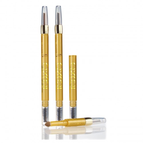 Surpassez de la poudre & un sourcil de crayon EX