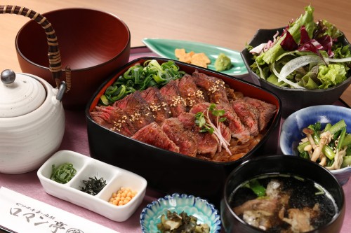 Le bifteck & le diaphragme 重 la table de salle à manger basse mis